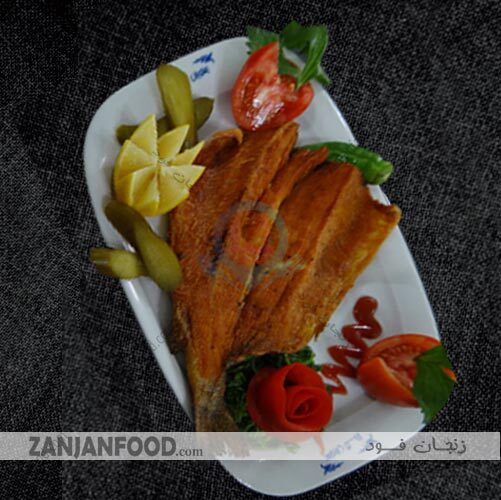  خوراک ماهی رستوران گلریز هنرستان 
