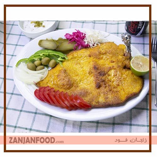  شنسیل مرغ رستوران صدف 2 زنجان 