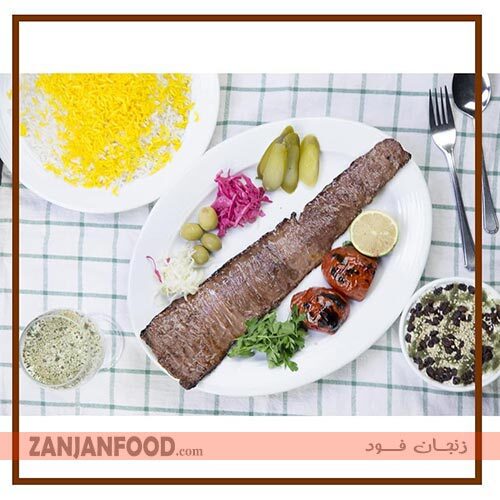 چلو برگ مخصوص رستوران صدف 2 زنجان