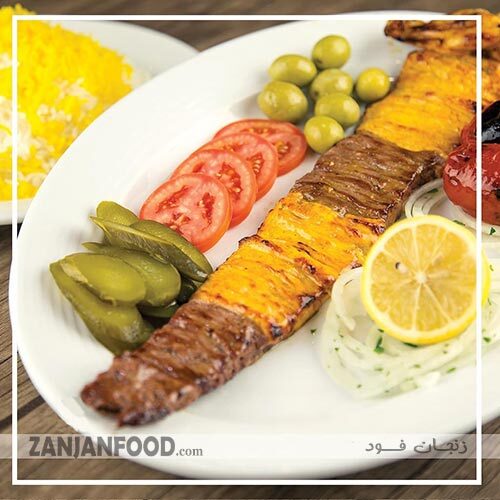 چلو بختیاری رستوران صدف 2 زنجان