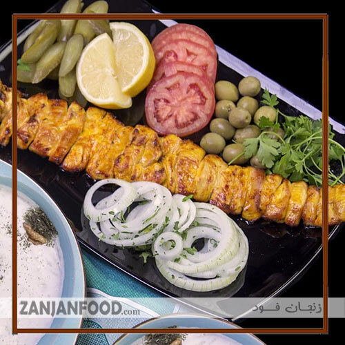 خوراک جوجه تالار رستوران صدف2 زنجان
