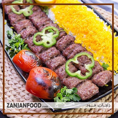  چلو کباب کوبیده تالار صدف 2 زنجان 