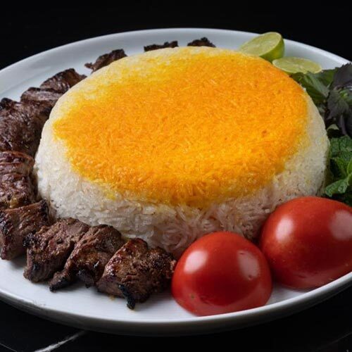  کته کبابی محلی رستوران گیلان بانو زنجان 